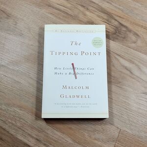 🔺️NWOT The Tipping Point, How Little Things Can Make a Big Difference